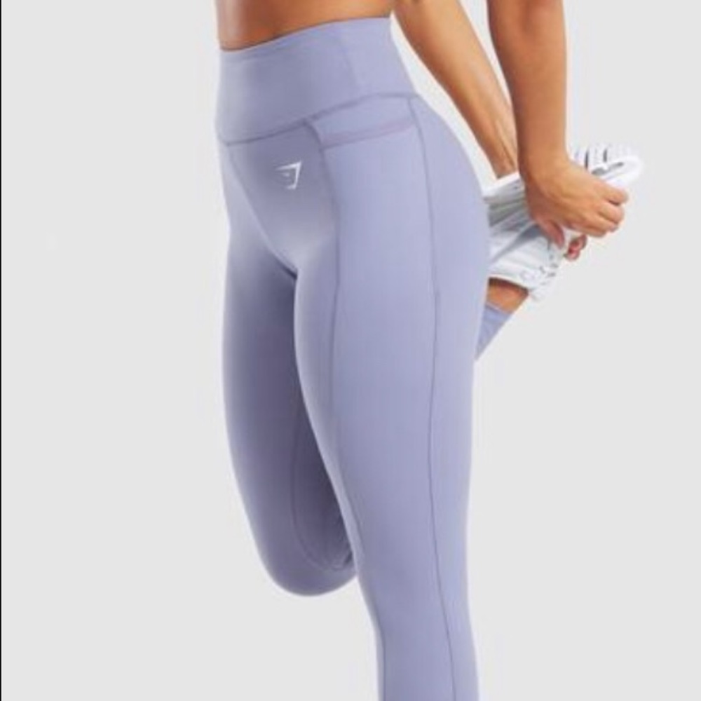 Gym Shark Dreamy Leggings 2.0 in Steel Blue, Small